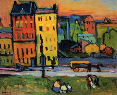 Houses in Munich Wassily Kandinsky